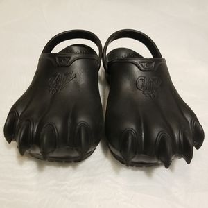 Clawz clog animal shoes black - Men's 4 Women's 6 M4 W6